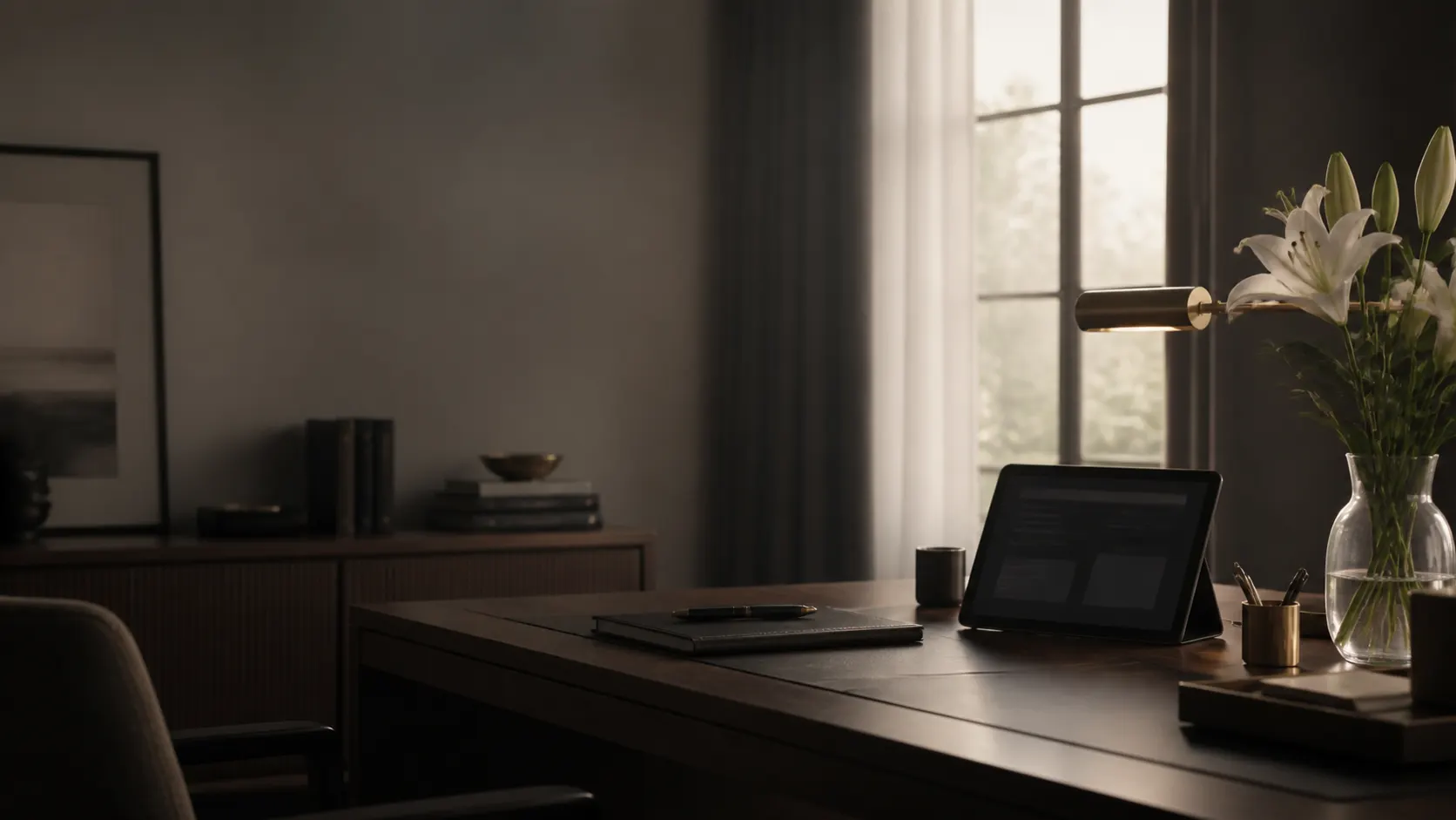 A warm consultation office representing careful managed web support